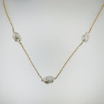 Freshwater Pearl 9ct Yellow Gold Necklace