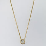 Diamond 9ct Gold Pendant