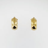 9ct Yellow Gold Hoop Earrings