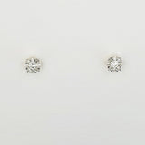 Diamond 9ct Yellow Gold Earrings