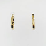 9ct Yellow Gold Hoop Earrings