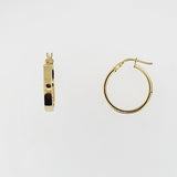 9ct Yellow Gold Hoop Earrings