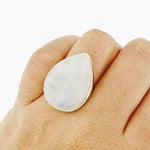 Moonstone Sterling Silver Ring