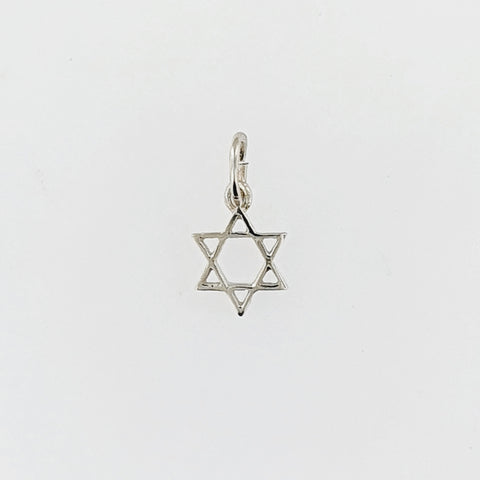 Sterling Silver Star of David Pendant