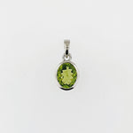 Peridot Sterling Silver Pendant