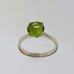Sterling Silver Peridot Ring