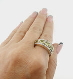 Peridot 9ct Yellow Gold Ring