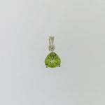 Peridot Sterling Silver Pendant