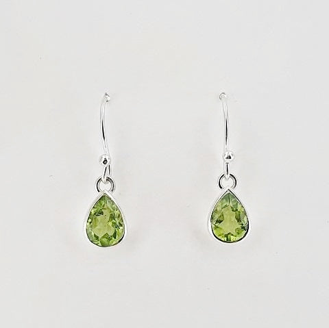 Peridot Sterling Silver Earrings