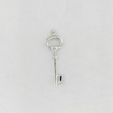 Sterling Silver Key Pendant