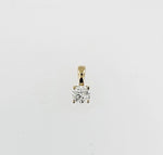 Diamond 9ct Gold Pendant