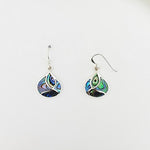 Sterling Silver Paua Earrings