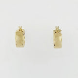 9ct Yellow Gold Huggie Earrings