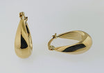 9ct Yellow Gold Hoop Earrings
