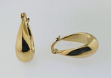 9ct Yellow Gold Hoop Earrings