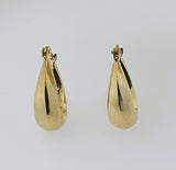 9ct Yellow Gold Hoop Earrings