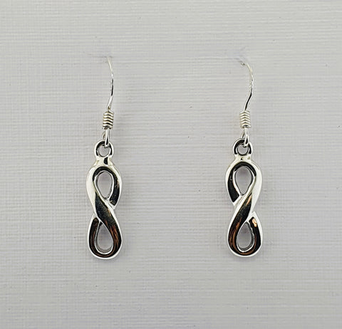 Sterling Silver Infinity Earrings