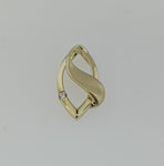 Diamond 9ct Yellow Pendant