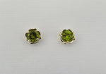 Peridot 9ct Yellow Gold Earrings