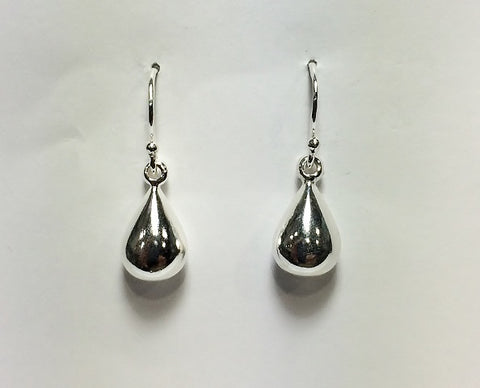 Sterling Silver Teardrop Earrings