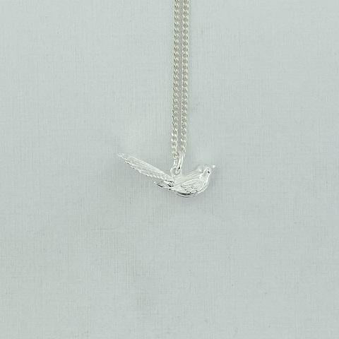 Sterling Silver Fantail Necklace