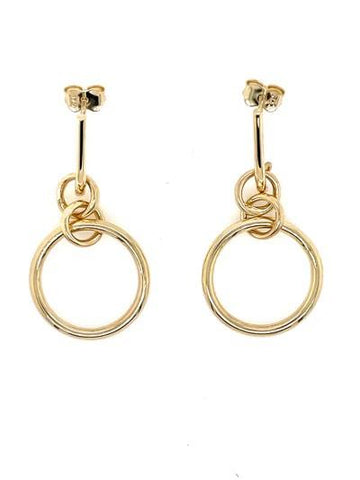 9ct Yellow Gold Earrings
