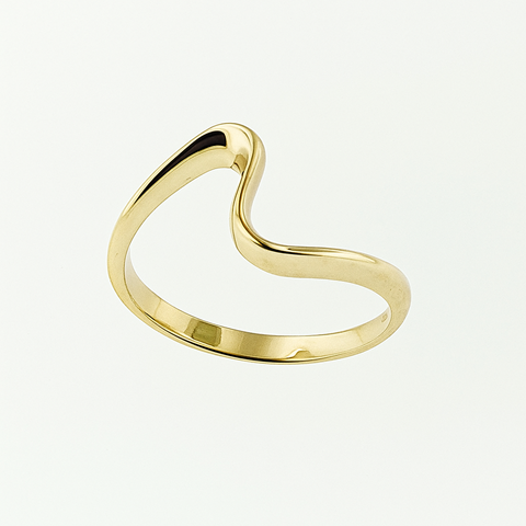 9ct Yellow Gold Twisted Ring