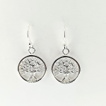 Sterling Silver Tree Of Life Drop Earrings