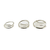 Rowing Sterling Silver "Stroke of Genius" Oar Ring  (3 Options Available)