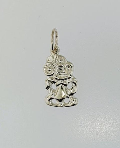 Sterling Silver Tiki Pendant