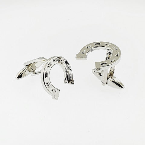 Stainless Steel Horseshoe Cufflinks