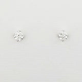 Lab Grown Diamond 9ct White Gold Earrings