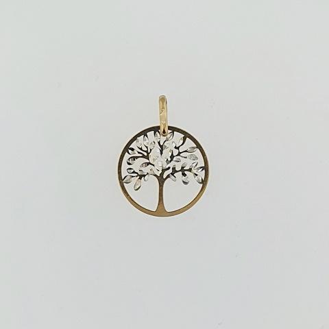 9ct Yellow Gold Tree of Life Pendant