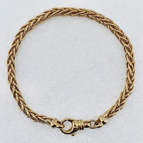 9ct Gold Wheatsheaf Bracelet