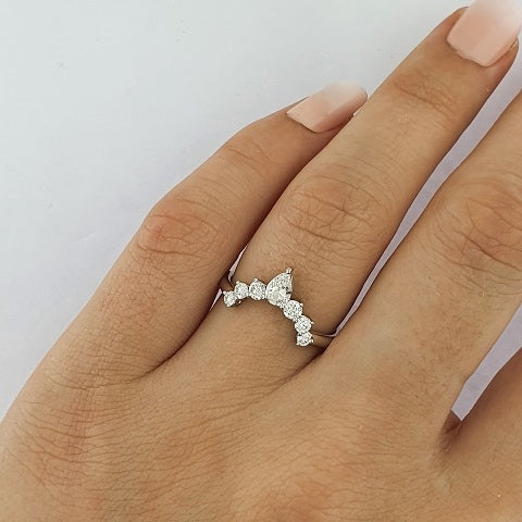 Diamond 18ct White Gold Ring – The Goldsmiths Gallery Limited