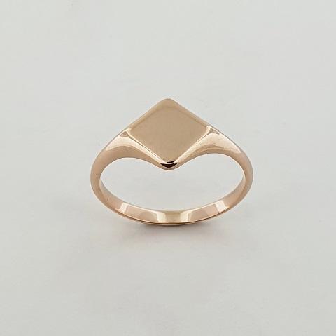 9ct Rose Gold Signet Ring