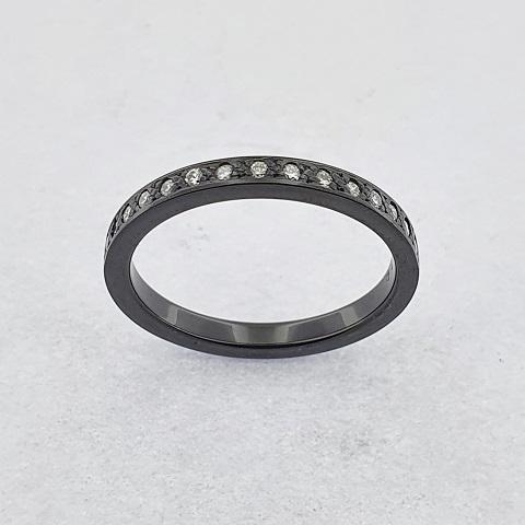 Diamond Zirconium Ring