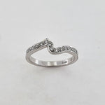 Diamond 18ct White Gold Fitted Ring