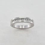 Diamond 18ct White Gold Fitted Ring