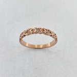 Diamond 9ct Rose Gold Ring