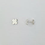 Sterling Silver Shamrock Earrings