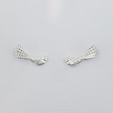 Sterling Silver Fantail Earrings