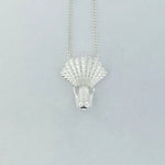 Sterling Silver Fantail Necklace