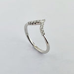 18ct White Gold & Diamond Ring