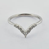 18ct White Gold & Diamond Ring