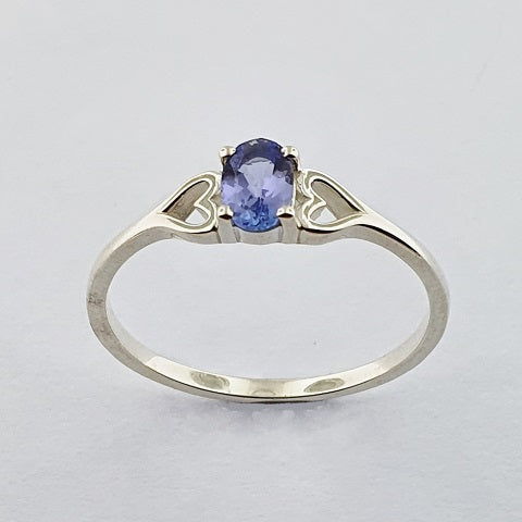 Sterling Silver Tanzanite Ring