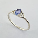 Sterling Silver Tanzanite Ring