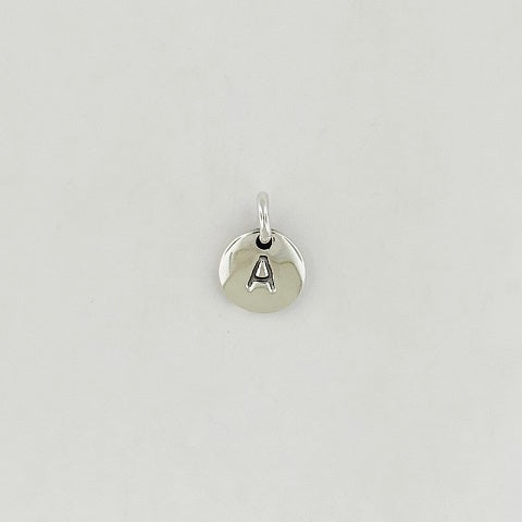 Sterling Silver Initial 'A' Pendant