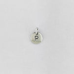 Sterling Silver Initial 'P' Pendant