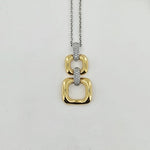 Diamond 14ct Gold Necklace